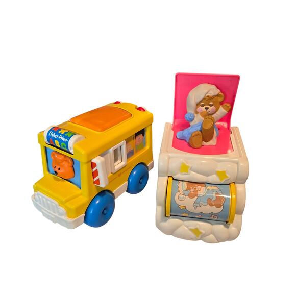 Vintage 1980s toddler pop up toys lot - Picture 3 of 8